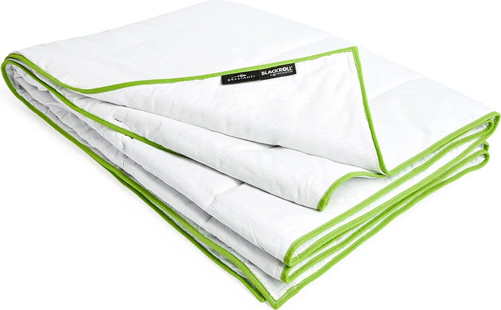 Blackroll Recovery Blanket 135x200 cm - Optimal til restitution og velvære i hvid