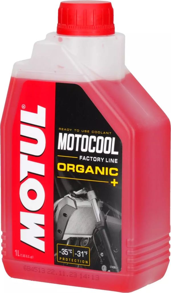 motul motocool factory line kølevæske -35c 1l - 111034