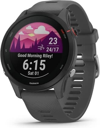 garmin forerunner 255 sports smartwatch - grå