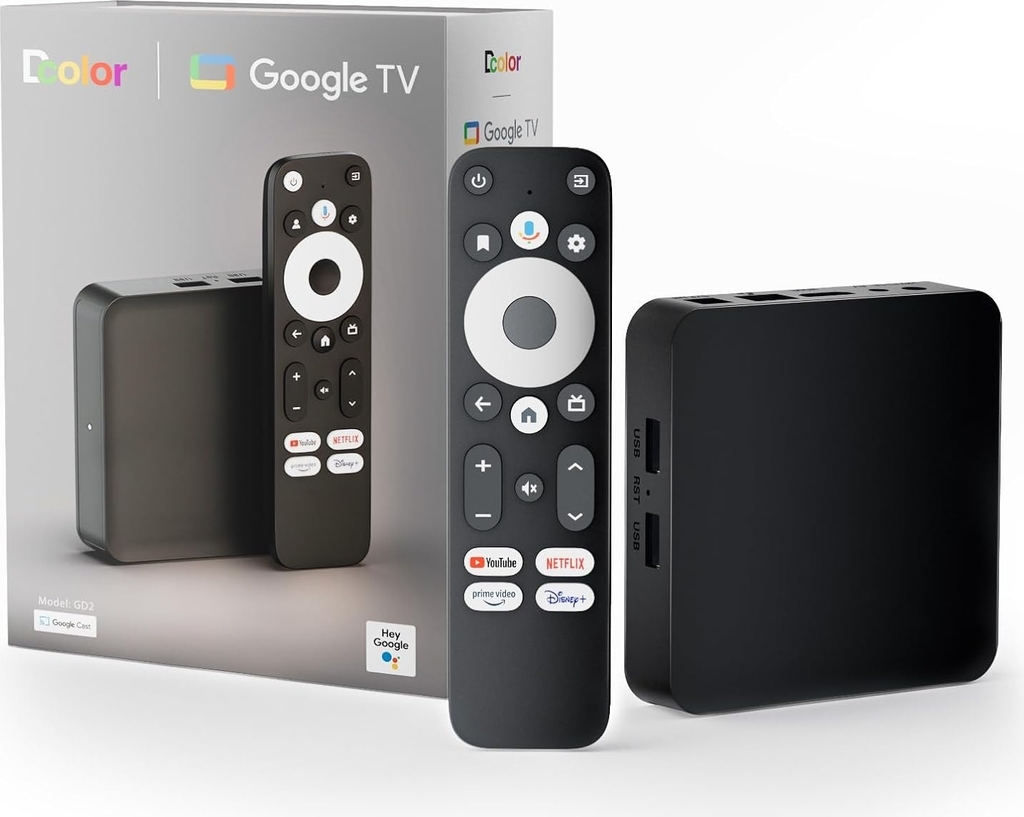 Nordic Android Google TV Certified 4K Streamer Media Player Box