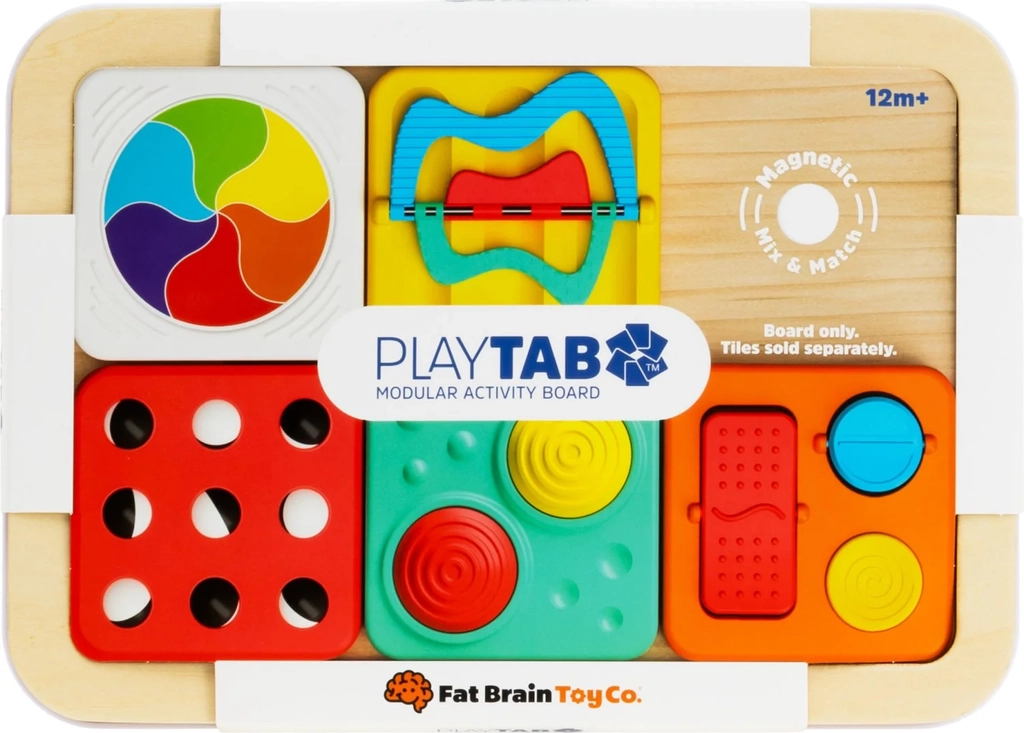 Fat Brain Play Tab Essential Travel Activity Board
