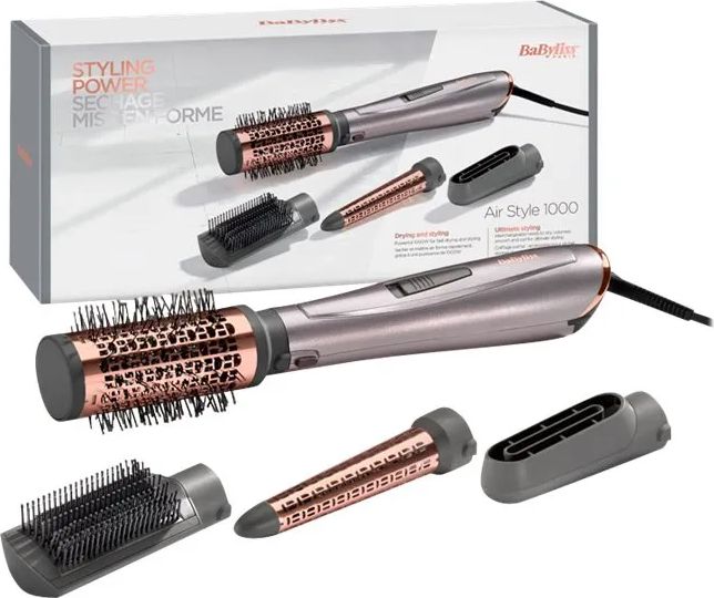 Hårtørrer og varmluftsbørste 1000 W – BaByliss AirStyle 1000