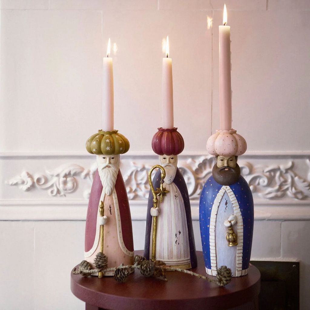 lysestaker de tre vise menn ruby(stående)