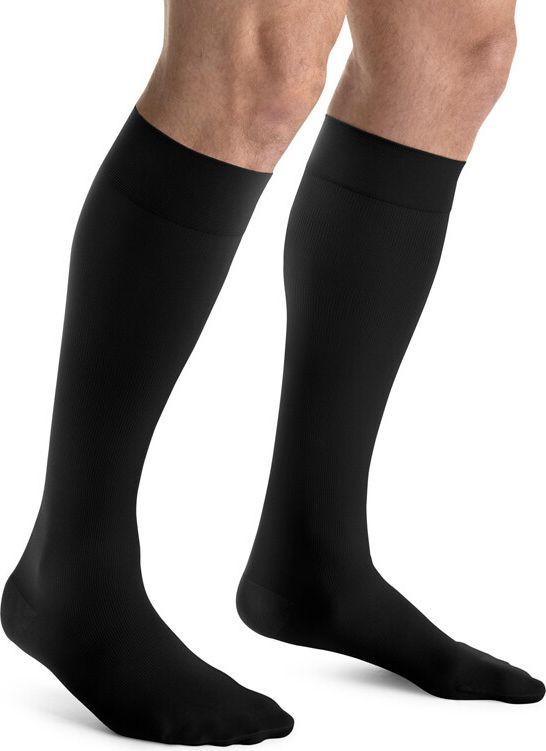 Jobst forMen US kompressionsstrømpe med tå klasse 2 Khaki, L