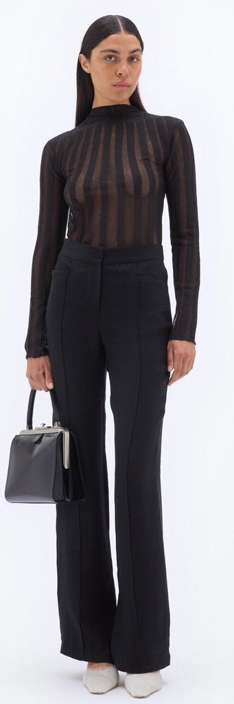 straight suiting pants