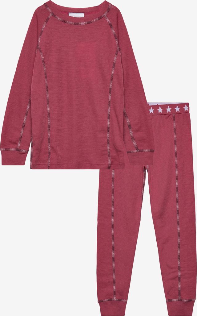 COLD Stars Merino Wool Set - Burgundy - 80