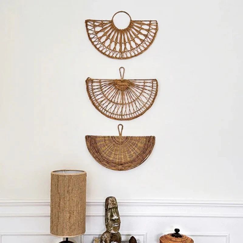 rattan wall art - vanilla fly