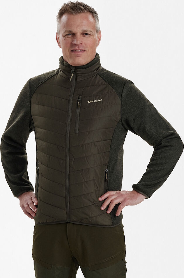 deerhunter moor vatteret jakke m. strik - herre - timber