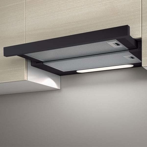 Elica ELITE 14 LUX 50 cm indbygget emhætte - sort, 650 m³/t