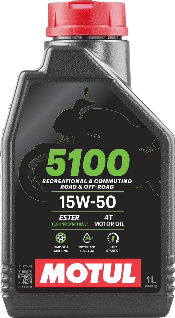 motul motorenöl 5100 4t 10w-40, 1 liter technosynthese