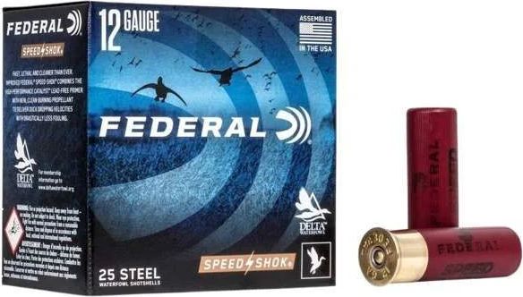 Federal Speed Shok 12/76 Str. 1/32gram 25 Stk Haglpatron