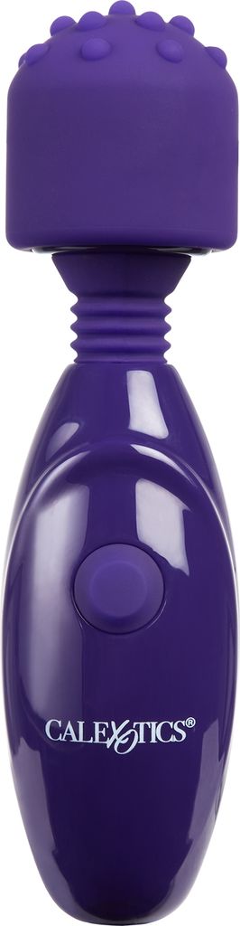 CalExotics Tiny Teasers Nubby Mini Wand Vibrator 10 cm   - Purple