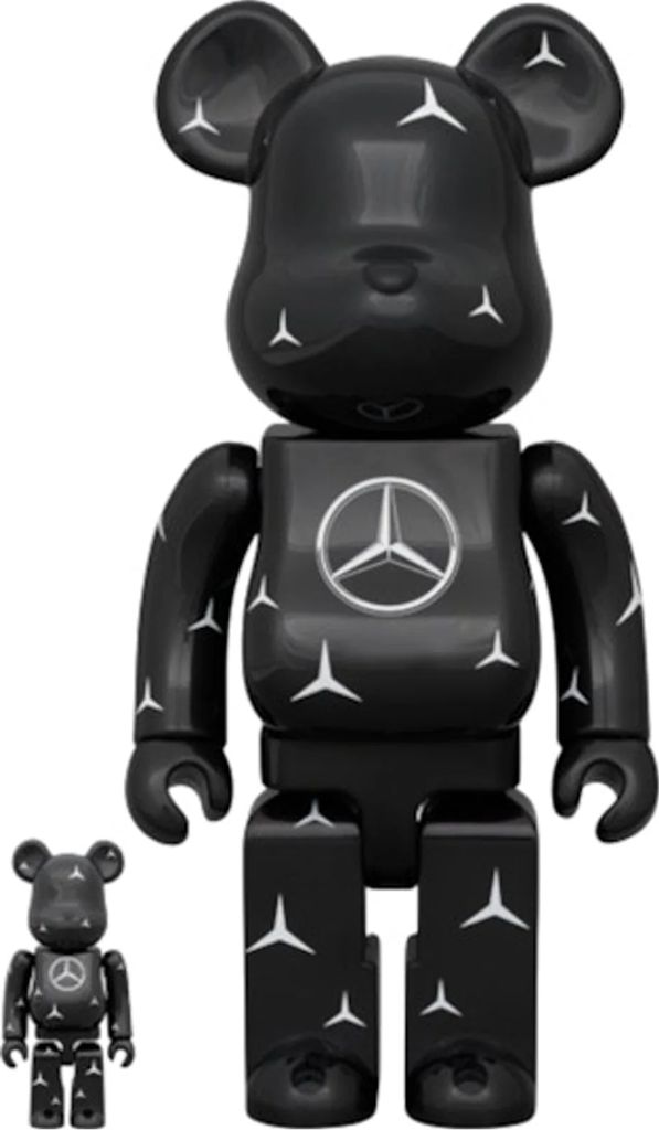 bearbrick mercedes-benz 100% & 400% set