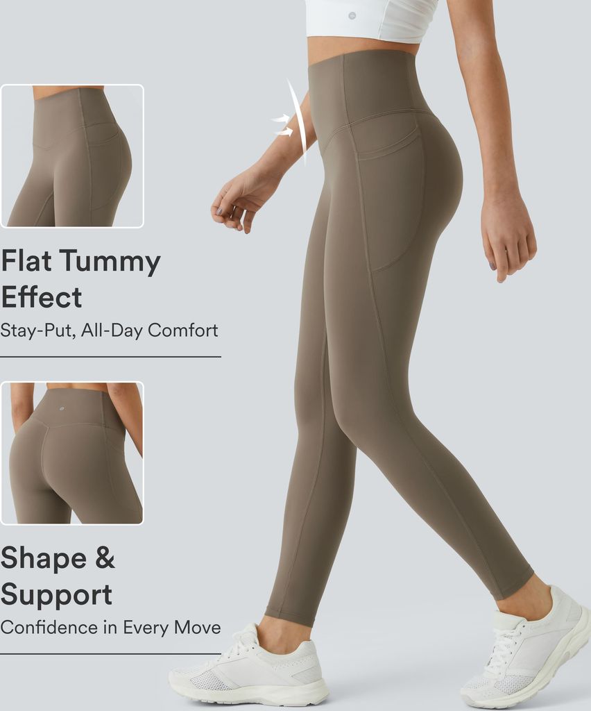 halara ultrasculpt™ high waisted tummy control pocket shaping training leggings