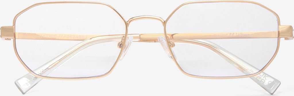 Le Specs Mythic Blue Light Gold