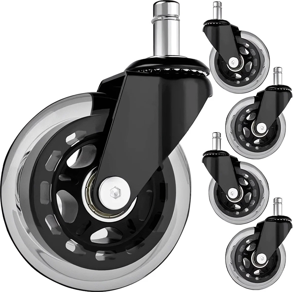 MALATEC Hjul Til En 5 Stk Kontorstol 12cm
