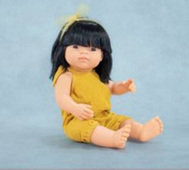 Miniland Dukke Asiatisk Pige 38 cm