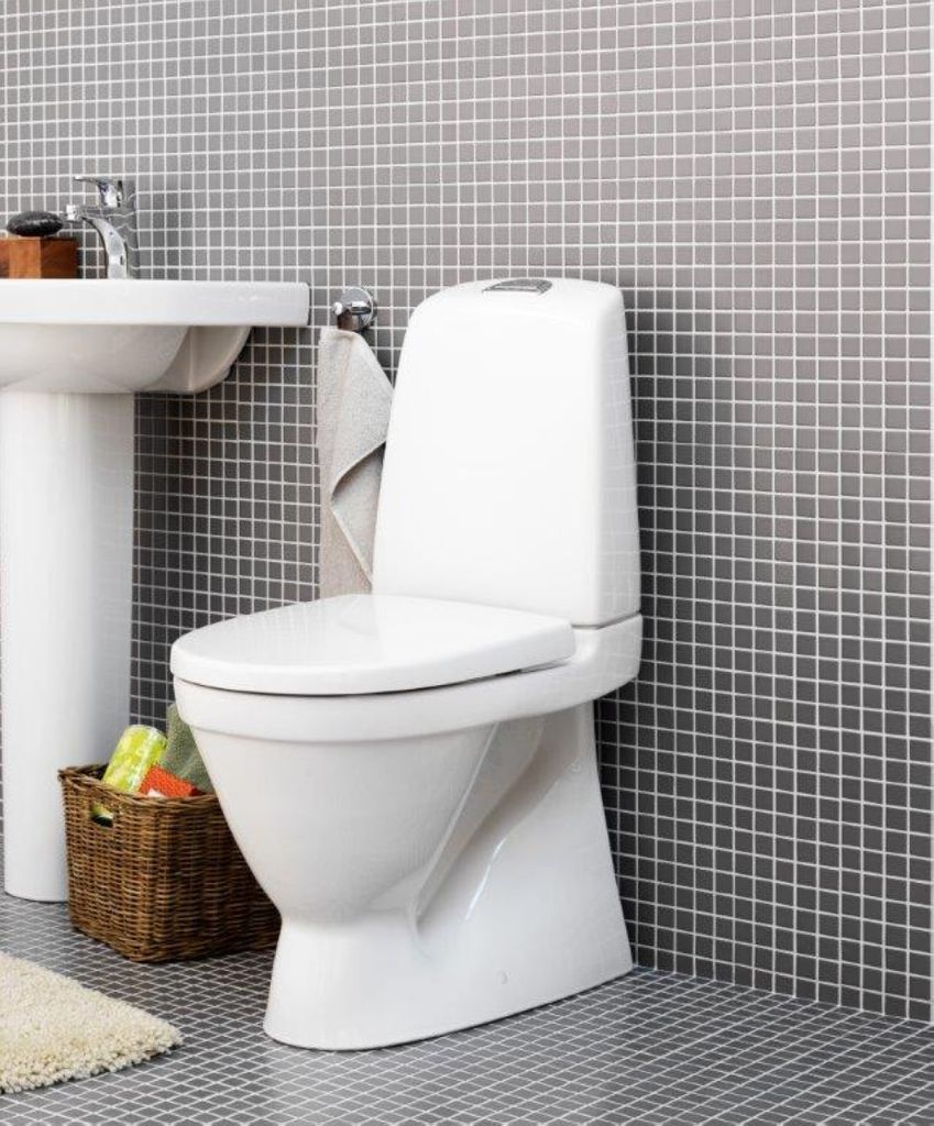 gustavsberg nautic 1500 toilet med skjult s-lås uden skyllerand