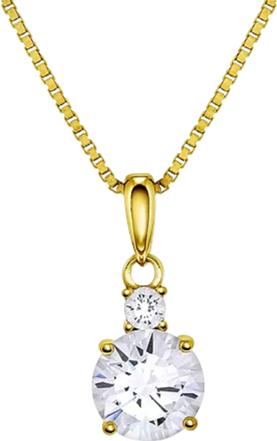 Pan Jewelry Smykke Forgylt Sølv Med Zirkonia