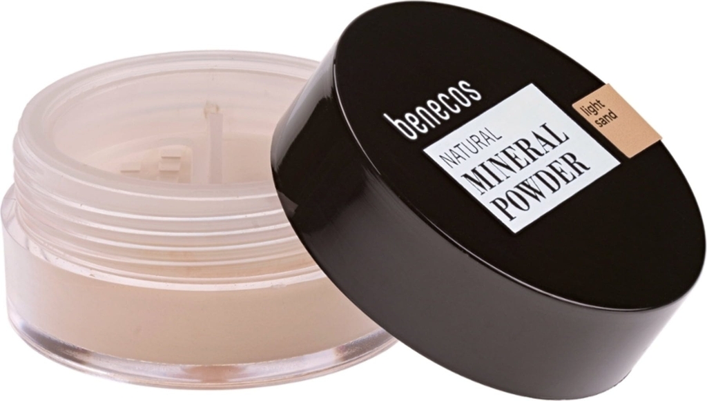 Benecos Naturlig Beauty Lätt sandfärgad mineralpulver 6 G