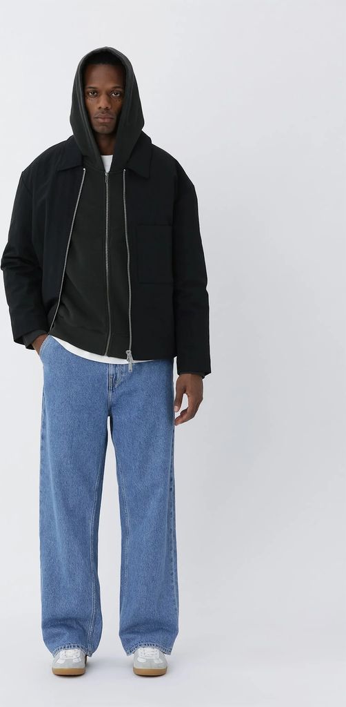 Won Hundred Saywer. 01 Jacket Mand Charcoal Gray Overgangsjakker Str 52 - hos Magasin