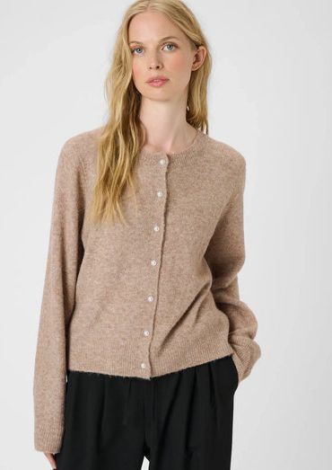 kbnoabelle plain cardigan