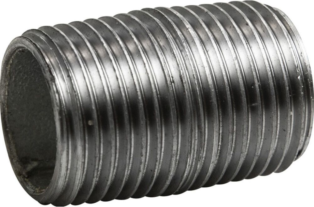 nippelrør, galvaniseret, ø: 1/2", forskellige længder