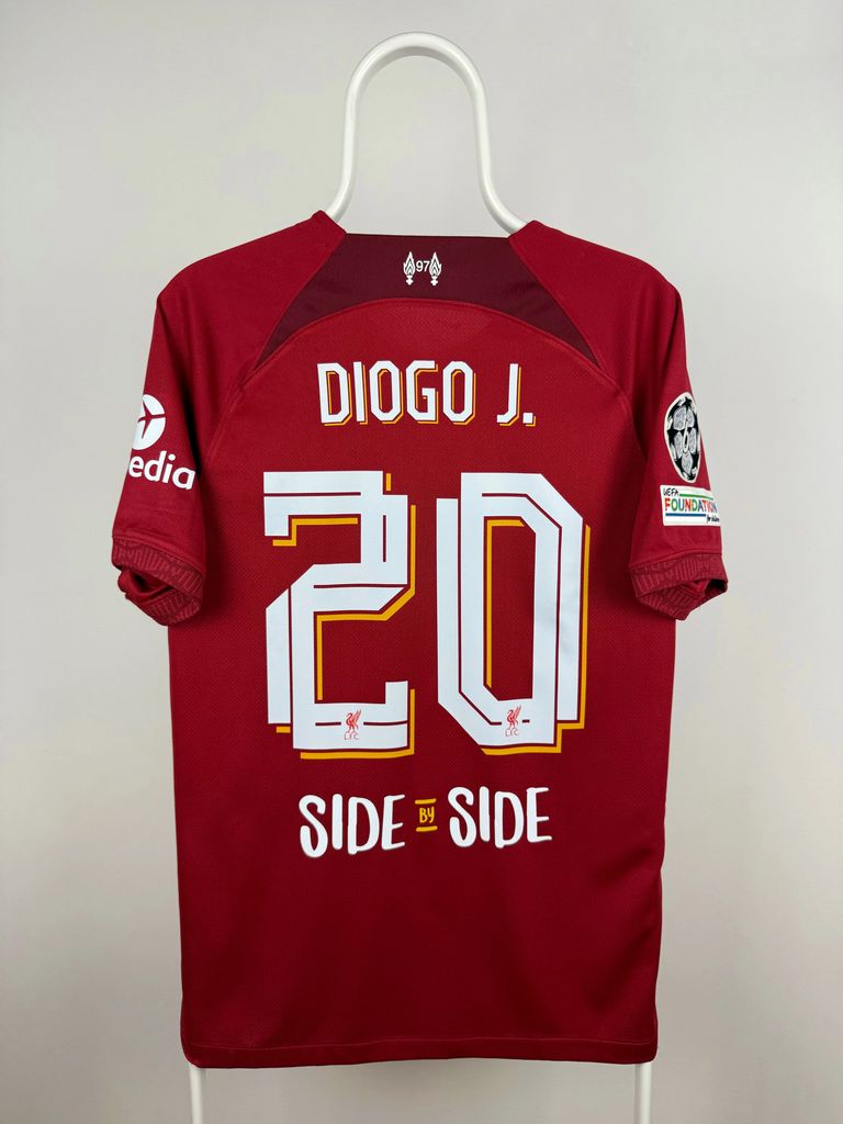 diogo jota - liverpool 2022/23 home shirt m 🇵🇹