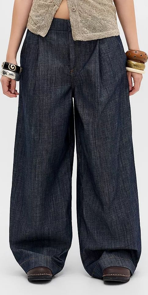 BDG Ray Raw Denim Chino Trousers