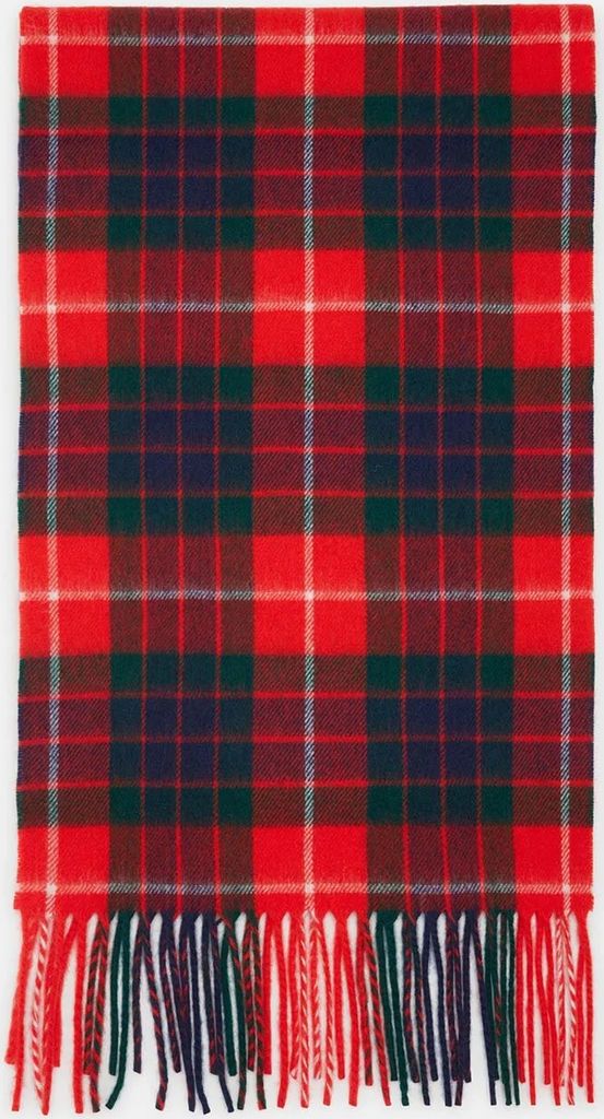 baracuta tartan scarf