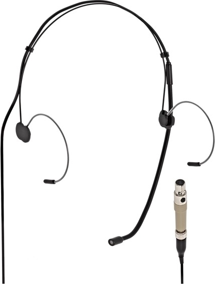 subzero headsetmikrofon, kompatibel med trådløse akg-systemer