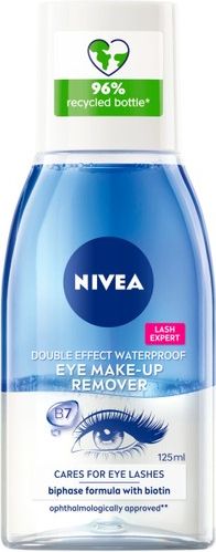niveacleansingdouble effect waterproof eye make-up remover 125 ml