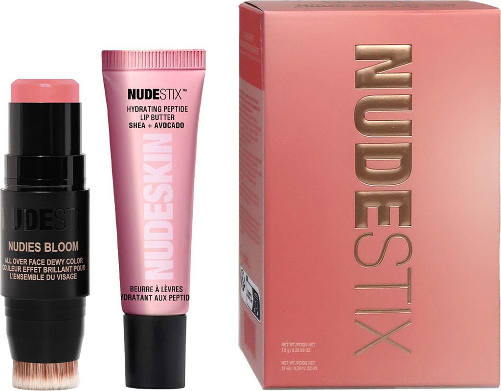 Nudestix Rosy Pink Glow Blush & Lip Kit