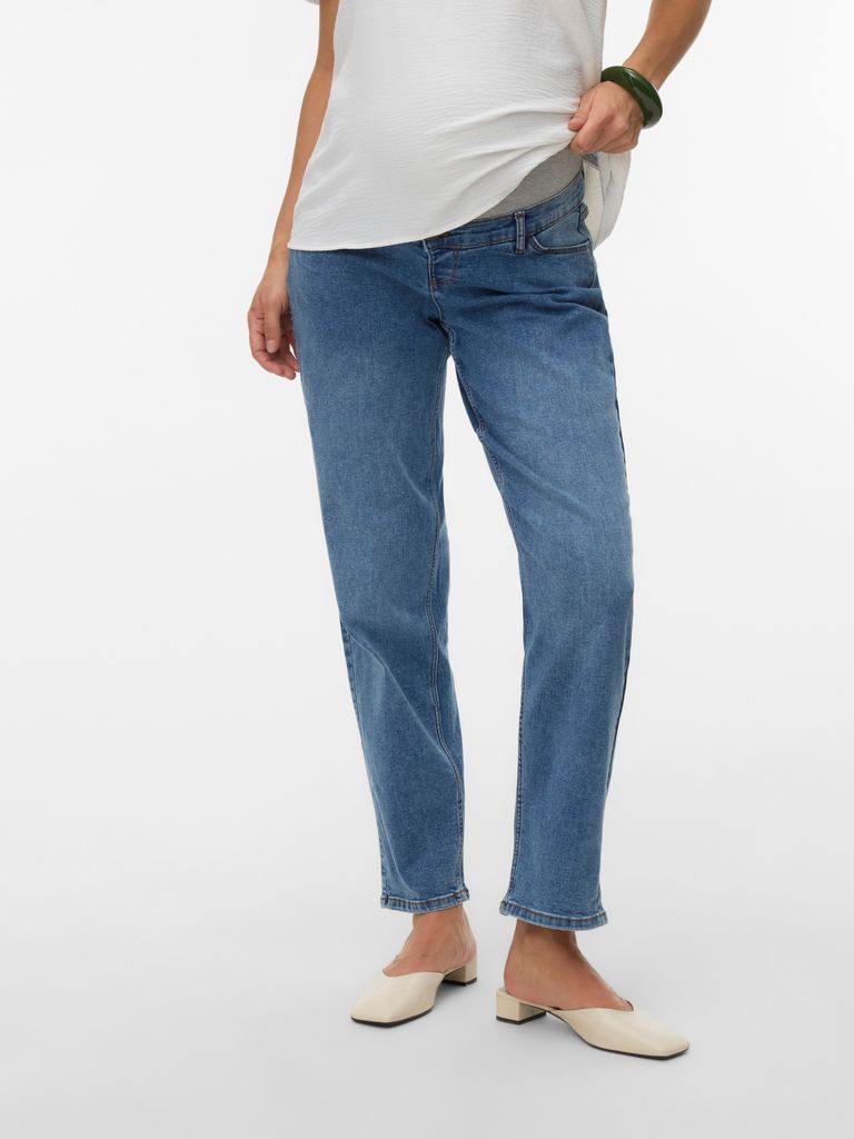 Mamalicious Mlalberte Al Mb Jeans Noos - Blue - 32 x 32