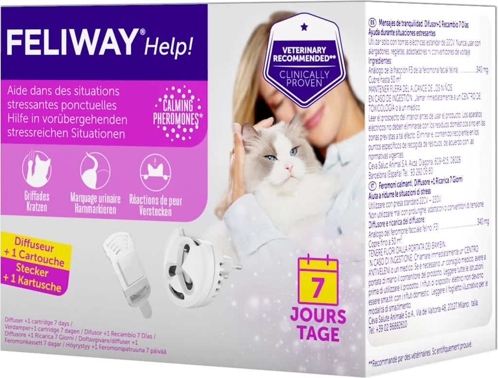 Feliway Help Diffuser 1 Uge Klar