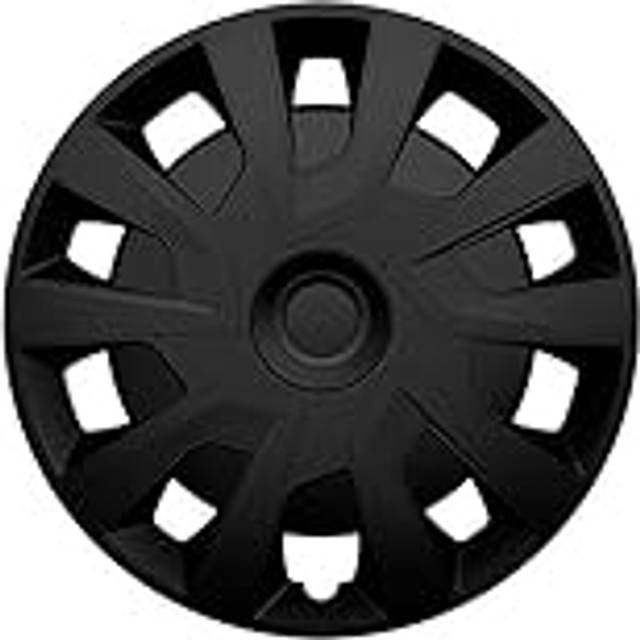 AutoStyle, Hjulkapsler, 4stk, Revo-VAN 15-tommer black (spherical)