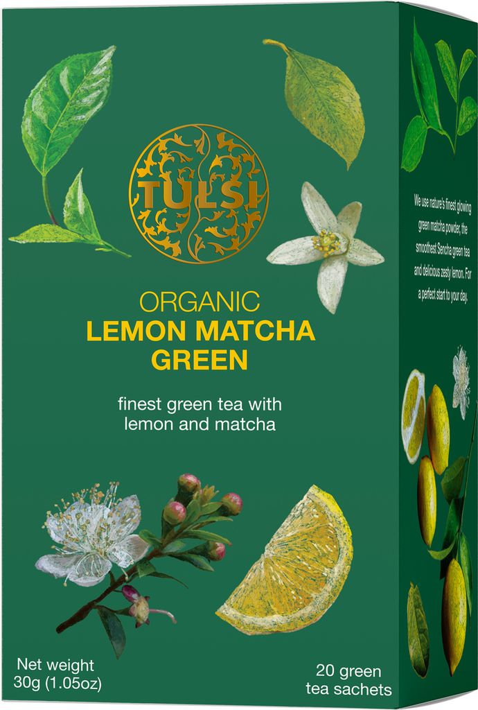 Tulsi Lemon Matcha Green Tea Ø 20 Breve