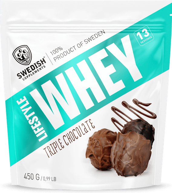 Swedish Supplements Lifestyle Whey Triple Chocolate 450g