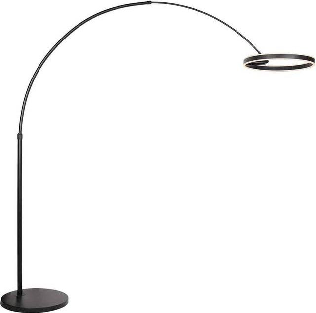 Steinhauer Buet Gulvlampe Ringlux Dæmpbar Sort Pendel