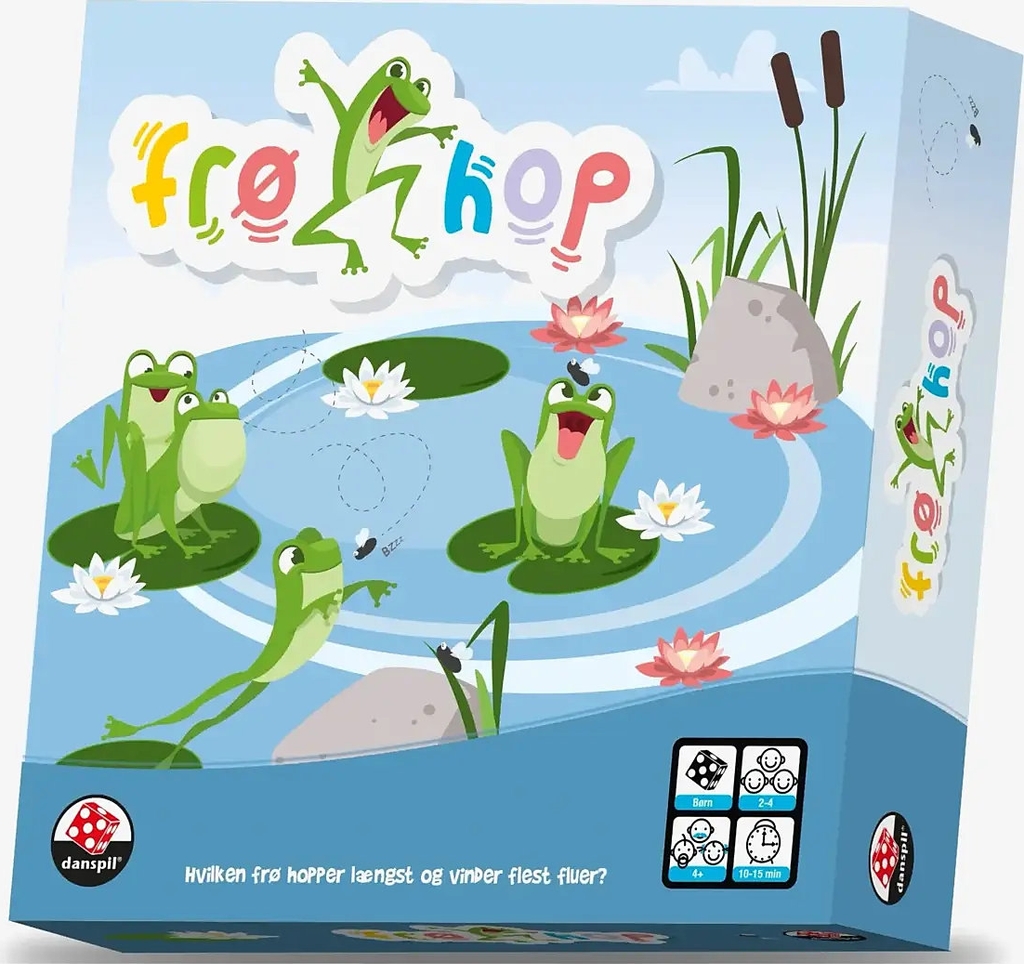 Danspil Frøhop - Green - ONE SIZE