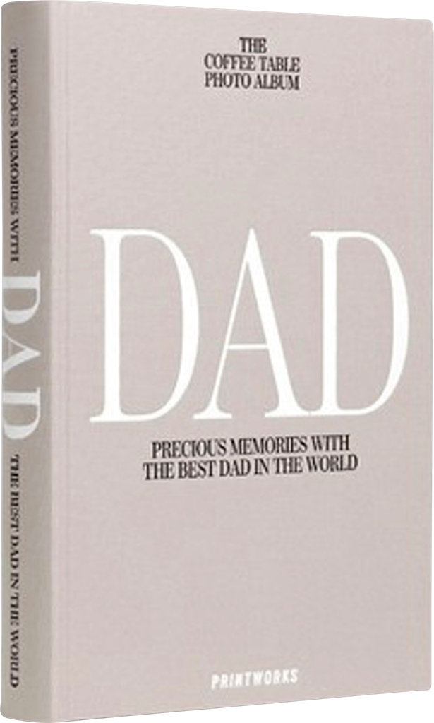 photo book dad, grey