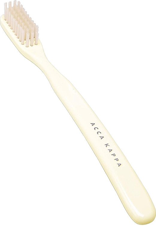 Acca Kappa Tooth Brush Vintage Medium Nylon Bristles White