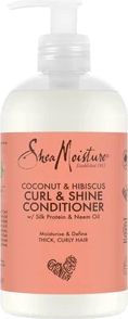 shea moisture coconut & hibiscus curl and shine conditioner balsam