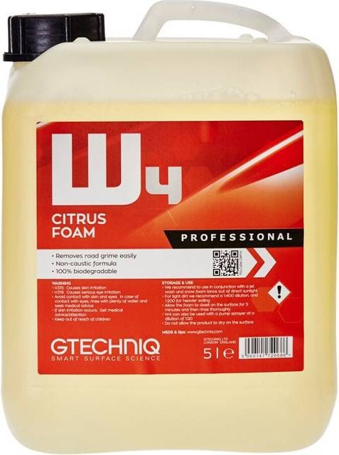 Gtechniq W4 Citrus Foam