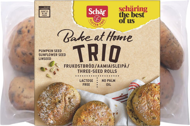 Schär Trio Rolls Glutenfri 300 g