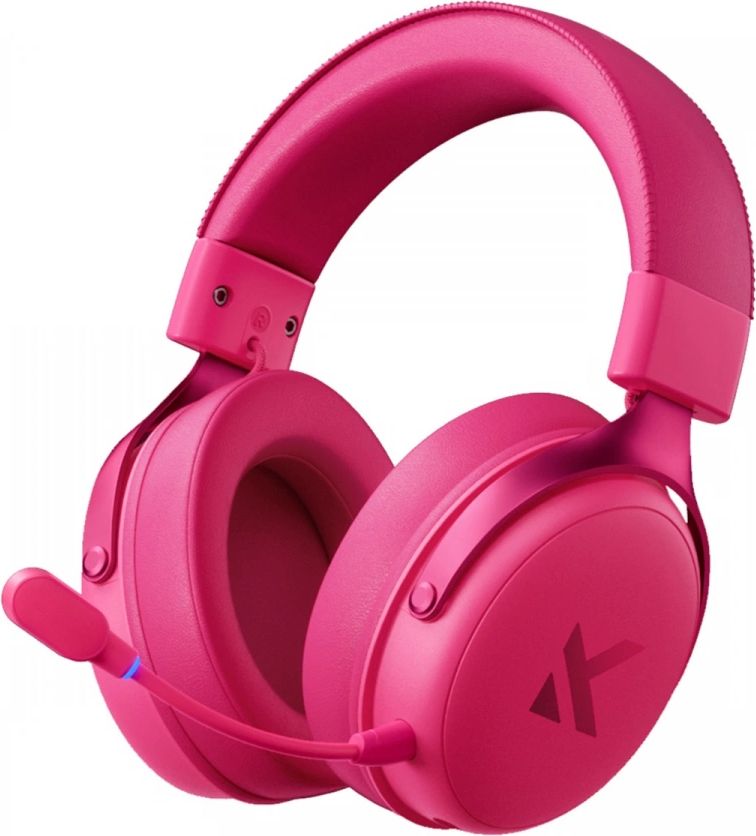 mchose v9 pro trådløst headset - rose red