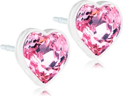 Blomdahls - MP Heart 6mm, Light Rose