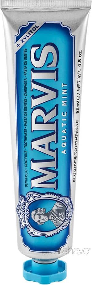 Marvis Aquatic Mint Tandpasta, 85 ml.