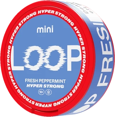 loop fresh peppermint mini hyper strong