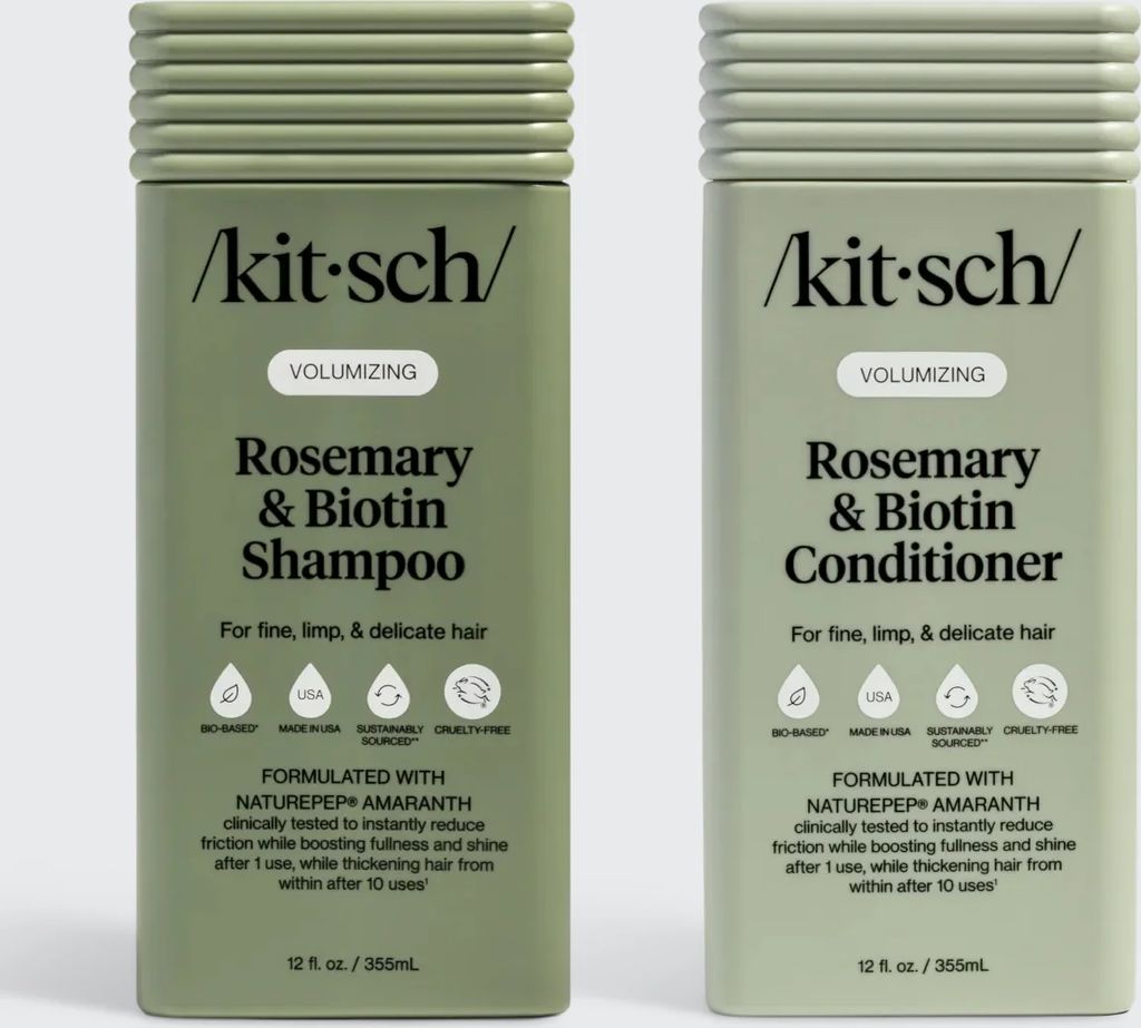 volumizing rosemary & biotin shampoo & conditioner combo